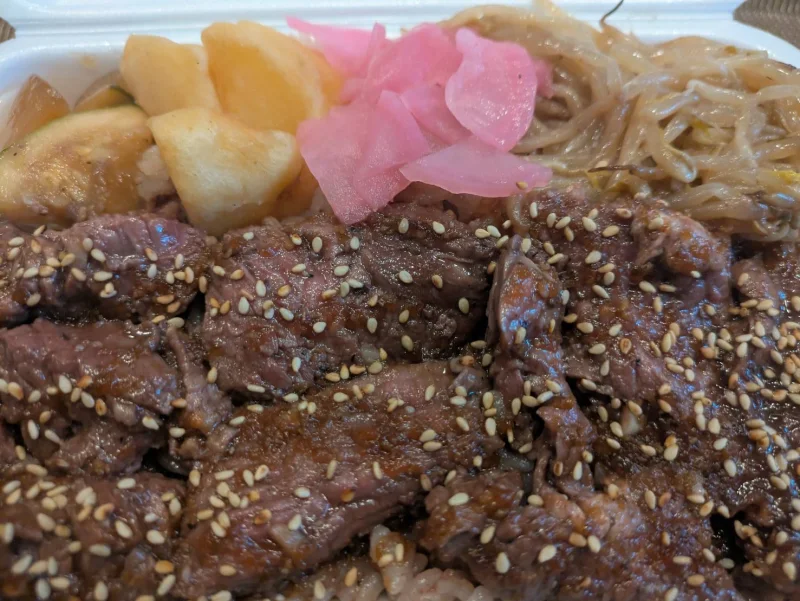 カルビ焼肉弁当